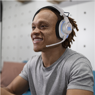 JBL Quantum 910P Console Wireless, white - Wireless gaming headset Item - JBLQ910PWLWHTBLU