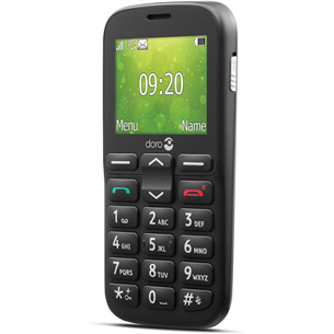 Telefonas Doro 1380, black Prekė - DORO1380BLACK