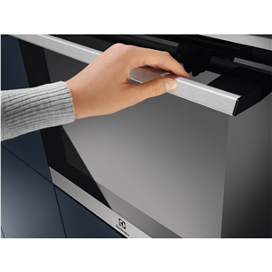Electrolux SteamBake 600, pyrolytic cleaning, 72 L, stainless steel - Built-in Oven Item - EOD6P77X