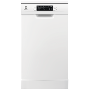 Electrolux 600 Slim, 10 комплектов посуды, ширина 44,6 см, белый - Отдельностоящая посудомоечная машина Товар - ESS43210SW ESS43210SW