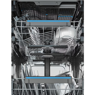 Electrolux 600 Slim, 10 place settings, width 44,6 cm, white - Free standing Dishwasher Item - ESS43210SW