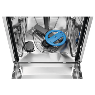 Electrolux 600 Slim, 10 place settings, width 44,6 cm, white - Free standing Dishwasher Item - ESS43210SW