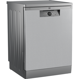 Beko, 16 place settings, width 59,8 cm, stainless steel - Freestanding Dishwasher