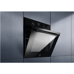 Electrolux SurroundCook 600, 65 L, black - Built-in oven Item - EOF3H50BK