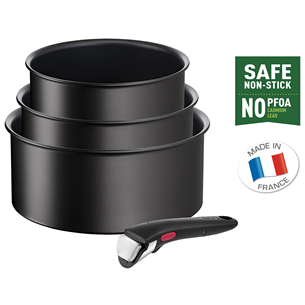 Prikaistuvių rinkinys Tefal Ingenio Unlimited, 3 dalys +rankena Prekė - L7639102