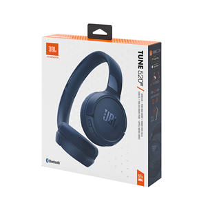 Ausinės JBL Tune 520BT, Mėlynos Prekė - JBLT520BTBLUEU