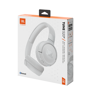 JBL Tune 520BT, white - Wireless on-ear headphones Item - JBLT520BTWHTEU