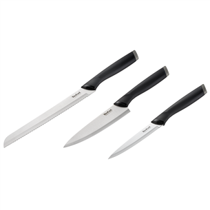 Peilių rinkinys  Tefal Essential, 3 vnt., juodas   Prekė-K221S355 K221S355