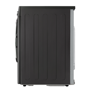 LG, 9 kg, depth 66 cm, black - Clothes Dryer Item - RH90V9JV2N.BBLQKMR