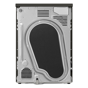LG, 9 kg, depth 66 cm, black - Clothes Dryer Item - RH90V9JV2N.BBLQKMR