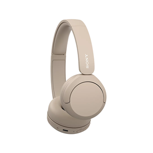 Ausinės Sony WH-CH520, Belaidės, beige Prekė - WHCH520C.CE7