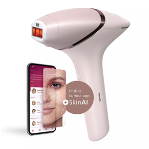 Philips Lumea IPL 9900 Series, SenseIQ, розовый - Фотоэпилятор