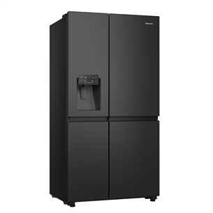 Šaldytuvas Hisense, No Frost, vanduo ir ledukai, talpa 632 L, aukštis 179 cm Prekė - RS818N4TFE
