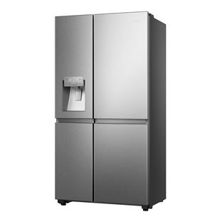Šaldytuvas Hisense, No Frost, vanduo ir ledukai, talpa 632 L, aukštis 179 cm Prekė - RS818N4TIE