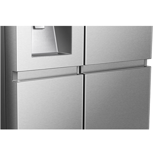 Šaldytuvas Hisense, No Frost, vanduo ir ledukai, talpa 632 L, aukštis 179 cm Prekė - RS818N4TIE