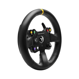 Thrustmaster Leather 28 GT Wheel Add-on, black - Simulator steering wheel add-on Item - 3362934001186
