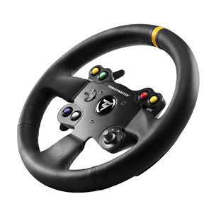 Thrustmaster Leather 28 GT Wheel Add-on, black - Simulator steering wheel add-on Item - 3362934001186