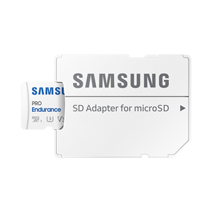 Samsung PRO Endurance, microSDXC + SD-адаптер, 128 ГБ, белый - Карта памяти Товар - MB-MJ128KA/EU