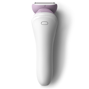 Philips Lady Shaver Series 6000, сухое и влажное использование, белый/сиреневый - Беспроводная бритва Товар - BRL136/00