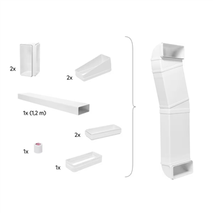 Priedas AEG/Electrolux gartraukio pajungimui Prekė - M2CKCF01 M2CKCF01