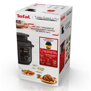 Multifunkcinis puodas Tefal Turbo Cuisine & Fry, 1200 W Prekė - CY7788