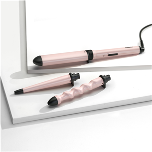 BaByliss Curl & Wave, interchangeable accessories, rose - Multi styler Item - MS750E