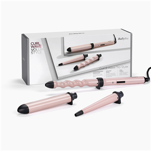 BaByliss Curl & Wave, interchangeable accessories, rose - Multi styler Item - MS750E