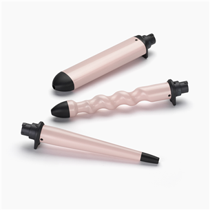 BaByliss Curl & Wave, interchangeable accessories, rose - Multi styler Item - MS750E