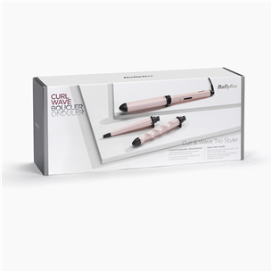 BaByliss Curl & Wave, interchangeable accessories, rose - Multi styler Item - MS750E