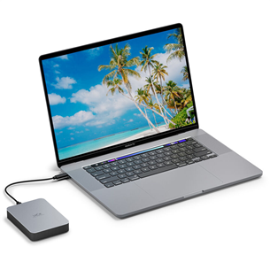LaCie Mobile Drive, USB-C, 5 TB, gray - External hard drive Item - STLP5000400