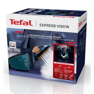 Tefal Express Vision, 2800 W, blue - Steam Generator Item - SV8151