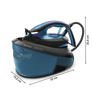 Tefal Express Vision, 2800 W, blue - Steam Generator Item - SV8151
