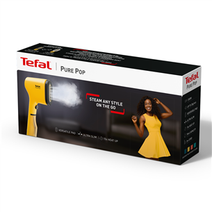 Tefal Pure Pop, 1300 Вт, желтый - Ручной отпариватель Товар - DT2026E1