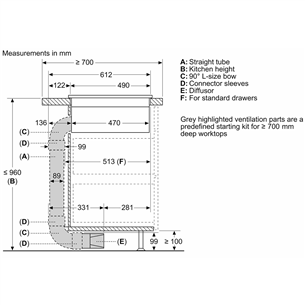 Priedas Bosch HEZ9VDKR0