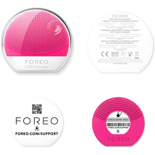 Veido odos priežiūros prietaisas Foreo Play Plus Prekė - LUNAPLAYPLUSFUCHSIA