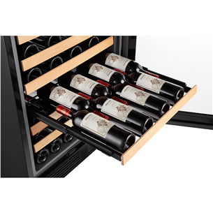 Hisense, capacity: up to 54 bottles, black - Wine cooler Item - RW18W4NWLGF
