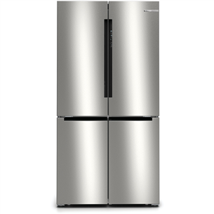 Bosch Series 4, No Frost, 605 L, 183 cm, stainless steel - SBS-Refrigerator KFN96VPEA