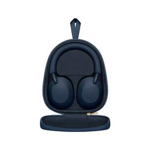 Sony WH-1000XM5, синий - Полноразмерные беспроводные наушники Товар - WH1000XM5L.CE7
