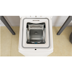 Skalbimo mašina Whirlpool Prekė - TDLRB6252BSEU, 6 kg, gylis 40 cm, 1200 rpm
