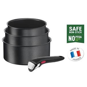 Puodų rinkinys Tefal Ingenio Daily Chef, 4 dalys +rankena Prekė - L7629002