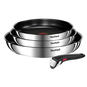 Keptuvių rinkinys Tefal Ingenio Emotion, 4 dalys, 22/24/28 cm +rankena Prekė - L897S474 L897S474