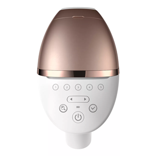 Fotoepilatorius Philips Lumea IPL 9900, SenseIQ, balta/auksinė Prekė – BRI973/00