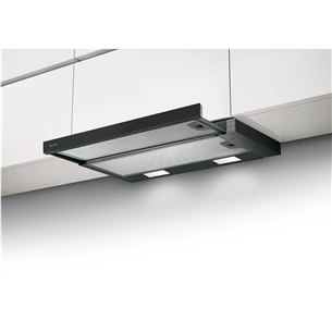 Įmontuojamas gartraukis Faber FLEXA NG HIP BK A50, 420 m³/h, juodas Prekė - 315.0635.131 315.0635.131
