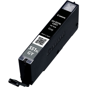 Rašalo kasetė Canon CLI-551XL, pilka Prekė - 6447B001 6447B001
