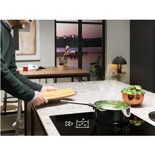 Electrolux 300 Basic, width 59 cm, frameless, black - Built-in induction hob Item - LIB60420CK