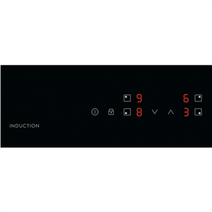 Electrolux 300 Basic, width 59 cm, frameless, black - Built-in induction hob Item - LIB60420CK