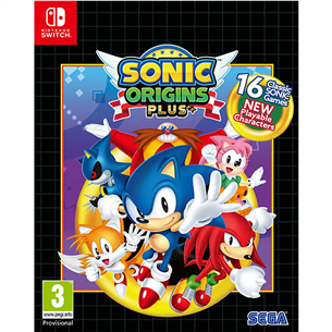 Žaidimas Sonic Origins Plus, Nintendo Switch Prekė - SWSONICORIGINS SWSONICORIGINS