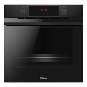 Hansa, 9 functions, 77 L, black - Built-in oven Item - BOES684605