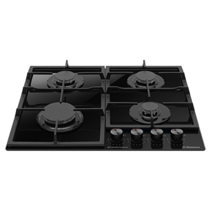 Hansa, width 59 cm, black - Built-in gas hob Item - BHKS630540