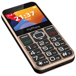 myPhone Halo 3, золотистый - Мобильный телефон Товар - T-MLX52838
